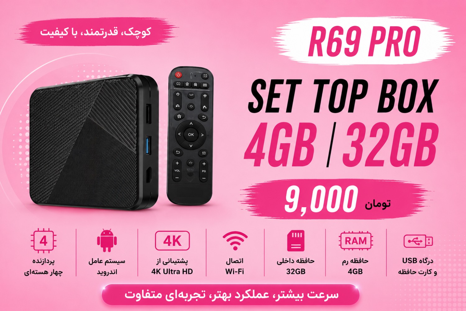 اندروید باکس R69 PRO