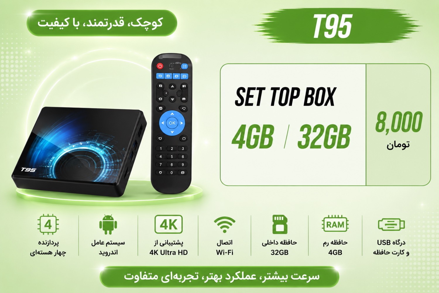 اندروید باکس T95